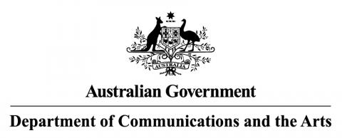 Department of Communications and Arts brand image